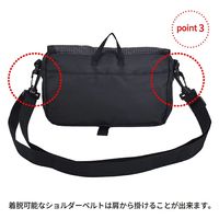 スワン CAPTAIN STAG ショルダーバッグ 1321 レッド 1個（直送品）