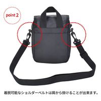 スワン CAPTAIN STAG ショルダーバッグ 1320 ブラック 1個（直送品）