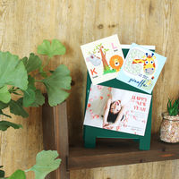 プランドゥーアイ　メモキャッチA型スタンド　緑　両面粘着シート付　MCA12M　1パック