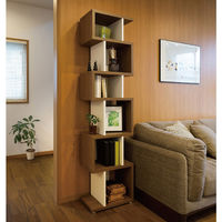 大洋 Shelfit リエール 幅440×奥行301×高さ1773mm ライトナチュラル LI 1845R LN&WH 1台（直送品）