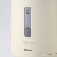 アピックスインターナショナル 電気ケトル アイボリー AKE-377 1個