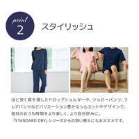 VENEX(ベネクス) スタンダードドライ＋ 【一般医療機器】 ロングスリーブクルーネック メンズ M 05 6570 1枚（直送品）