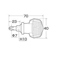 エスコ 4本組 ビスブレイクスタビードライバー EA557WC 1セット(2セット)（直送品）