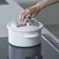 h tag（アッシュタグ）ダイフキン グレー 厚手 34×17cm 台拭き 台ふきん 日本製 1枚 アッシュコンセプト