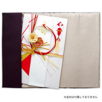 エヌビー社 金封ふくさ 慶弔両用 大判紫 2541304 1個