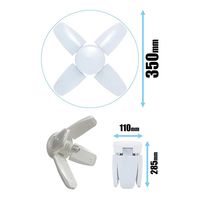 藤原産業 SK11 LEDリーフライト2 50W 全光束6，000lm SLLー50WーACN 1個（直送品）