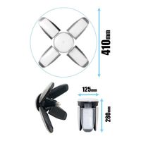 藤原産業 SK11 LEDリーフライト2 80W 全光束10，000lm SLLー80WーACN 1個（直送品）