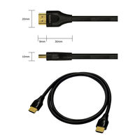 Vodaview Ultra High Speed HDMI cable v2.1　2m VSーHDMI020AAーUHーB 1本