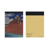 サンスター文具　メモミニ　浮世絵　風景　S2094428　1パック（4冊入）