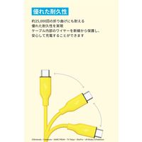 Anker タイプCケーブル （1.8m） ピカチュウモデル A8553N71ー72 1本