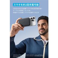モバイルバッテリー Anker MagGo Power Bank (10000mAh、Slim) A1664N11 1個