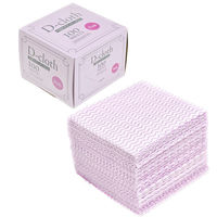 カウンタークロス D-cloth ハーフ 約30×30cm 不織布 ボックスタイプ ピンク 1箱（100枚入）大日産業