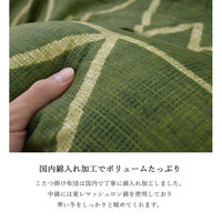 イケヒコ・コーポレーション フォルム 掛布団 グリーン 190×190cm 1160740120803 1個（直送品）