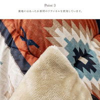 イケヒコ・コーポレーション ロザン 掛布団 レッド 205×205cm 1161490240103 1個（直送品）