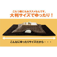 イケヒコ 大判ドーク こたつ敷 ブラウン 220×400cm 1161710066513 1個（直送品）