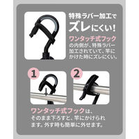 ニッコー 洗濯ハンガー 角ハンガー ピンチハンガー アルミ 50ピンチ 444605 1個（直送品）