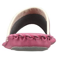 パンジー スリッパ レディース ルームシューズ(日本製・防汚素材) ブラック LL(24.5cm～25.0cm) 9505J1足（直送品）