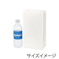 NF耐油角底袋 No.6 白無地 1袋（100枚入）