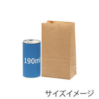 NF耐油角底袋 9-6 未晒無地 1箱（2000枚：100枚入×20袋）