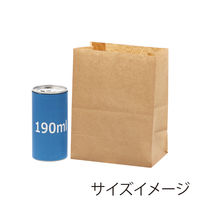NF耐油角底袋 13-8 未晒無地 1箱（2000枚：100枚入×20袋）