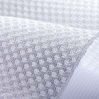 おしゃれ着ネット フック付　ギンガムレッド 1セット（3個）