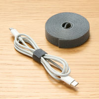 無印良品 ミシン目入り結束テープ ダークグレー １５ｍｍ×３ｍ ５０ｍｍピッチ 1セット（1個×2） 良品計画