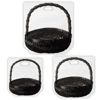 ヘッズ フォトプリントジップ付バッグ／竹カゴーＳＳ（３０枚） PPA-ZSS 1袋(30枚)