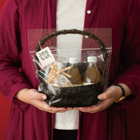 ヘッズ フォトプリントジップ付バッグ／竹カゴーＳ（３０枚） PPA-ZS 1袋(30枚)