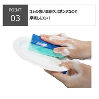 キクロン スポンジプロ A-532 5入 Mサイズ イエロー 600920 1ケース(24個)（直送品）