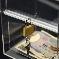 クルーズ アクリル什器 マルチボックスクリアCR58002 CR58002 1ケース(20個)（直送品）