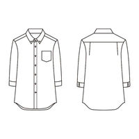 住商モンブラン 七分袖シャツ シャツ 兼用 7分袖 ブルー 3L SS002-22 SS002-22_3L 1点（直送品）