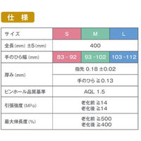サラヤ ニトリルロング手袋400 Mサイズ ブルー パウダーフリーグローブ 医療病院 50938 1箱(1個(50枚入)x10)（直送品）
