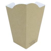 旭創業 テイクアウト容器 クラフトカートン ディップコーナー付 00752572 1ケース(500個(50個×10))（直送品）