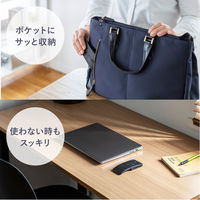 サンワサプライ 静音Bluetooth5.0 IR LEDマウス（3ボタン・薄型） MAーBIS3116BK 1個