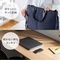 サンワサプライ 静音ワイヤレス IR LEDコンボマウス（5ボタン・薄型） MAーWBIS5117BK 1個