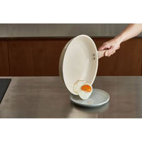 カクセー IH対応 セラミックC フライパン26cm ウォームアイボリー NB-45 1個（直送品）