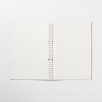 無印良品 リフィルノート 本体 クラフト表紙 Ｂ５ ２６穴 ベージュ 良品計画