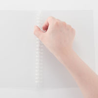 無印良品 リフィルノート 本体 ポリプロピレン表紙 Ａ５ ２０穴 1セット（1個×2） 良品計画