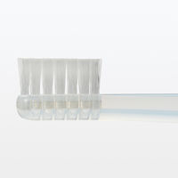 無印良品 ポリプロピレンこども用歯ブラシ 白 全長１３５ｍｍ 1セット（1本×2） 良品計画