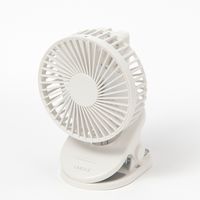 2WAYクリップファン アイボリー LAKOLE/ラコレ