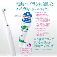 ガム歯周プロケア 電動ハブラシ用 デンタルジェル 65g サンスター GUM 歯磨き粉 殺菌 歯周病 虫歯 フッ素 口臭