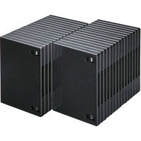 サンワサプライ DVDトールケース(1枚収納・30枚セット・ブラック) DVD-TN1-30BKN 1個（わけあり品）