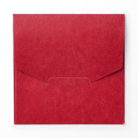 無印良品 ミニメッセージカードセット エンジ 封筒 カード 各３枚 1セット（1袋×2） 良品計画