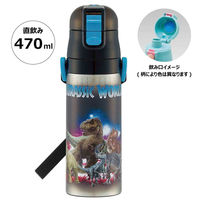 スケーター 水筒 470ml 超軽量ダイレクトボトル ジュラシック23 447208 1個（直送品）