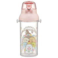 スケーター 水筒 480ml 食洗機対応プラクリアボトル SGもぐらのおうち 457639 1個（直送品）