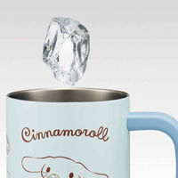 スケーター マグカップ フタ付き インナーカップ 330ml キャラクター ステンレス シナモロール 460208 1個（直送品）