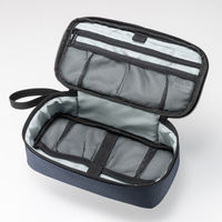 サンワサプライ  トラベル小物ポーチ（W215×D115×H65mm・ネイビー） IN-AD12NV（直送品）