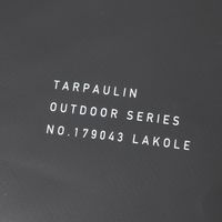 ターポリンネックリングポーチ ブラック LAKOLE/ラコレ