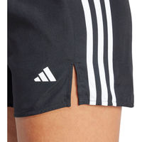 adidas(アディダス) 陸上 ズボン スリーストライプス ハイライズショーツ J/S ブラック／ホワイト KWH27 1枚（直送品）