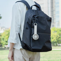 ライフオンプロダクツ カラビナ付ハンディファン オフホワイト PBAF004-OW 1台